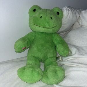 Build-A-Bear Green Frog Plush